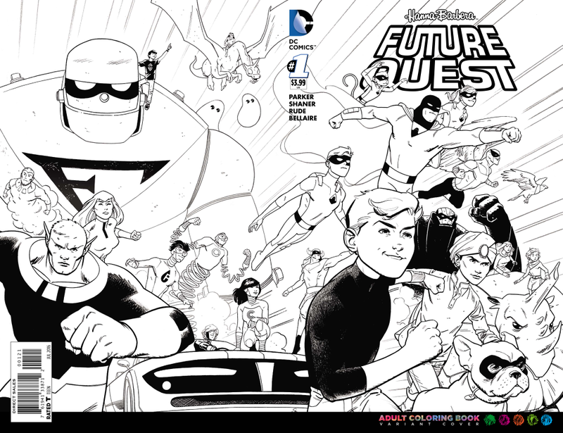 Coloring book variant by Shaner